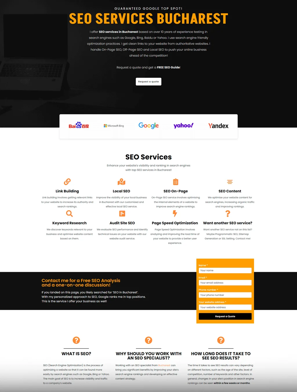 Programmatic SEO - Page final result